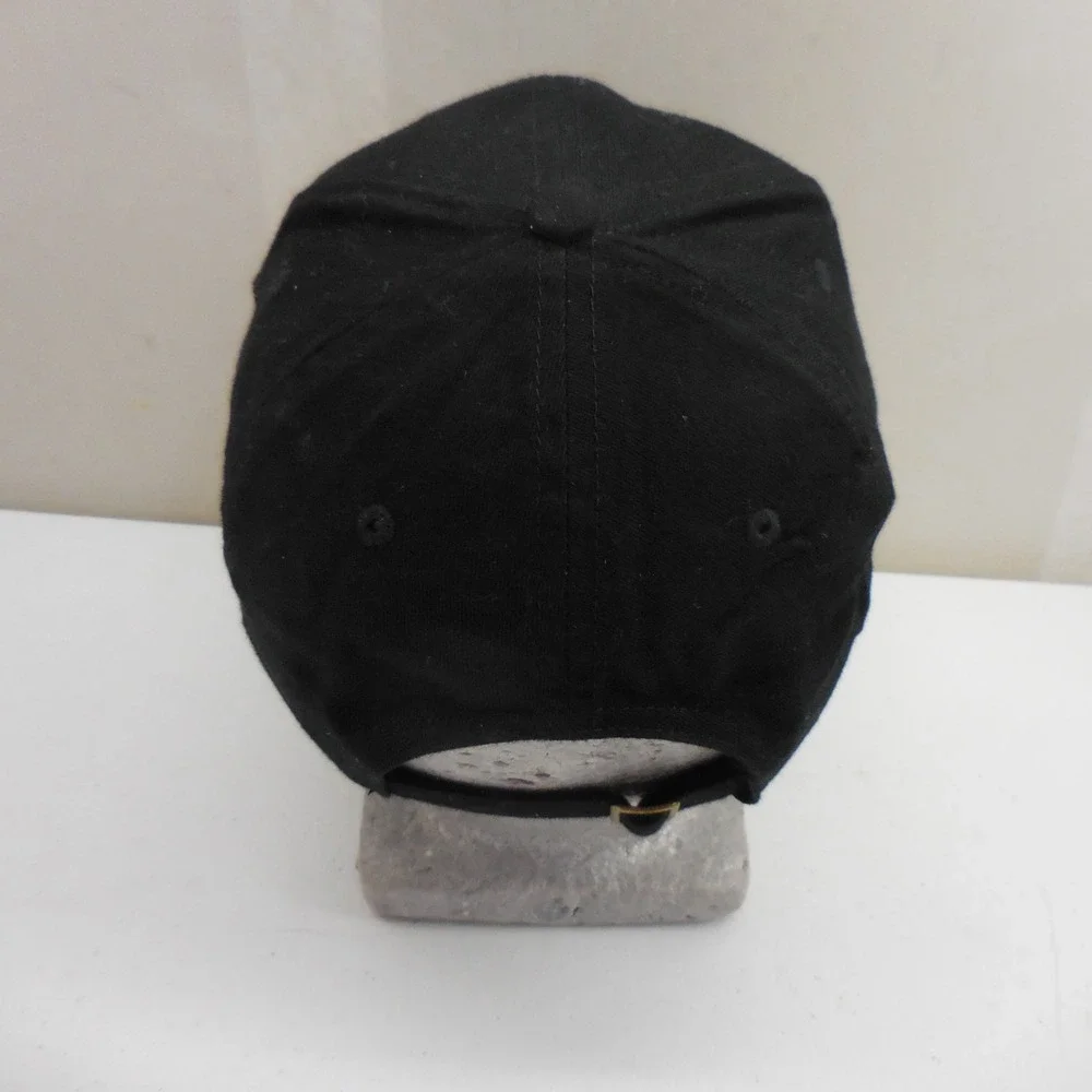 Frontier Airlines Baseball Cap Black Embroidered Strapback Hat One Size Fits All